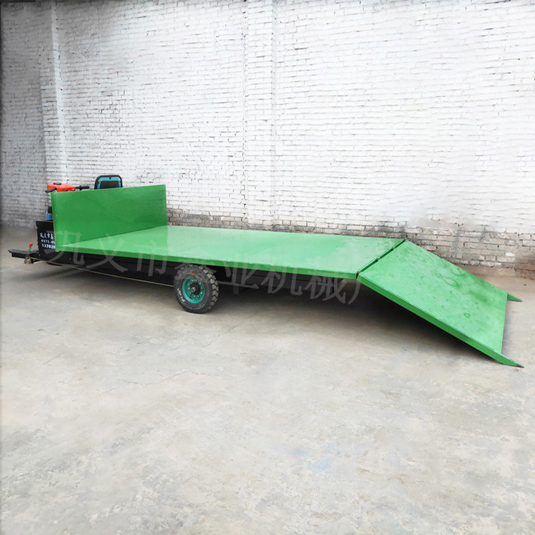 側板低工作面電動平板車 搬運輕松方便