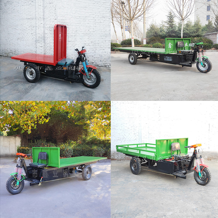 規格多樣的電動平板車他來了他來了