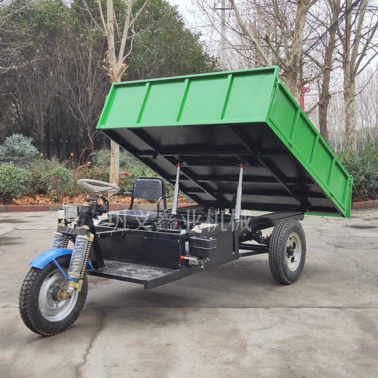 液壓自卸方式的電動翻斗車有什么特點